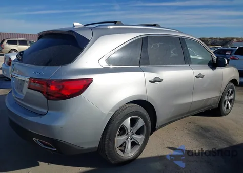 2014 Acura Mdx z USA, uszkodzony, nr VIN 5FRYD3H25EB008648